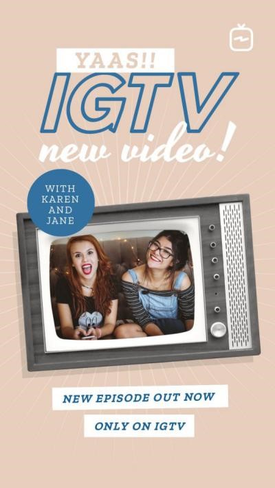 IGTV - обложка для видео
